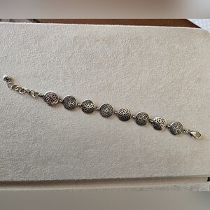 Brighton 'Ferrara' Medallion Link Bracelet